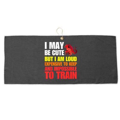 Funny Fantasy Tabletop RPG Gamer Graphic Large Microfiber Waffle Golf Towel