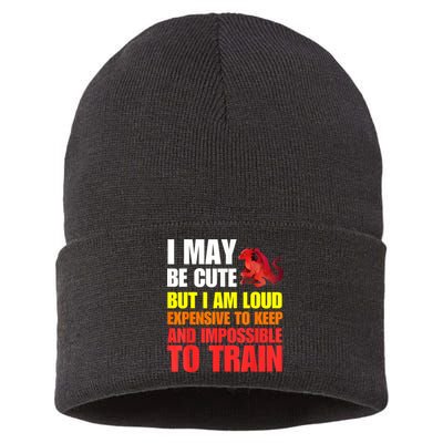 Funny Fantasy Tabletop RPG Gamer Graphic Sustainable Knit Beanie