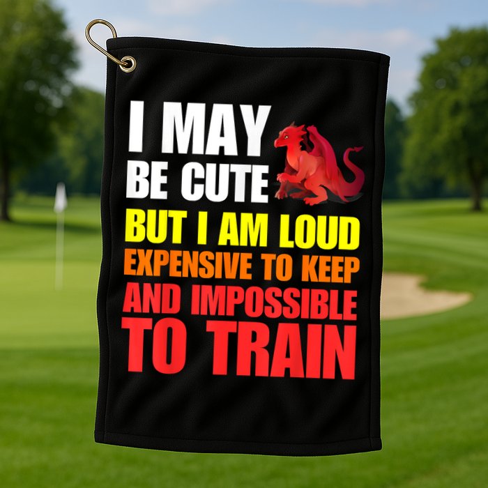 Funny Fantasy Tabletop RPG Gamer Graphic Golf Towel