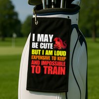 Funny Fantasy Tabletop RPG Gamer Graphic Golf Towel