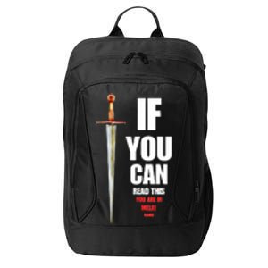 Funny Fantasy Tabletop RPG Gamer City Backpack