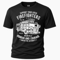 Support Your Local Fire Fighters Performance Shirt