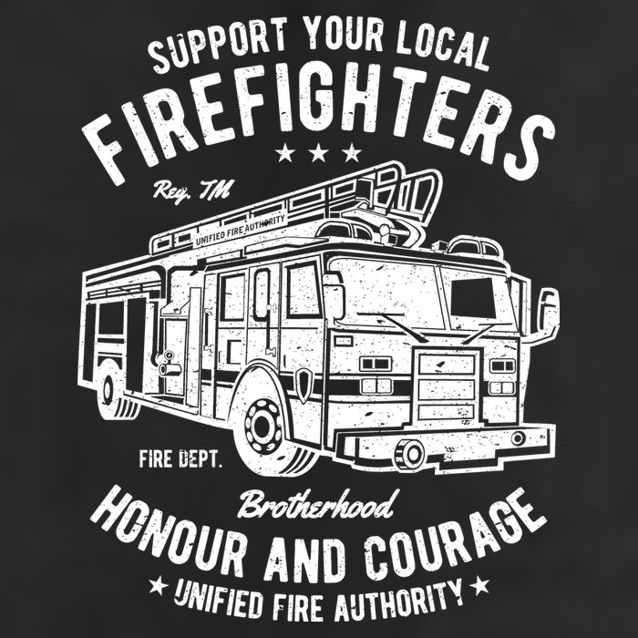 Support Your Local Fire Fighters Beanie