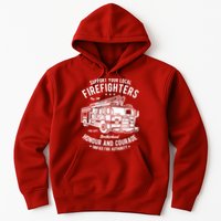 Support Your Local Fire Fighters Hoodie