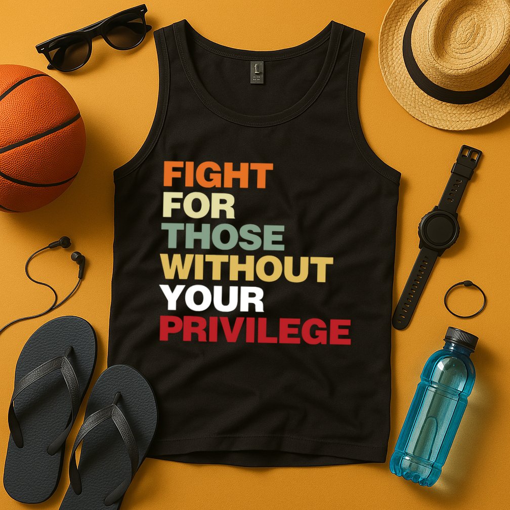 Fight For Those Without Your Privilege Civil Rights Tank Top