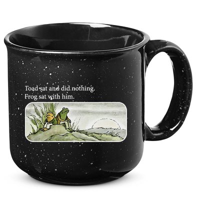 Frogs Funny Toads Meme Lover Toad Sat And Did Nothing 15oz Campfire Ceramic Mug