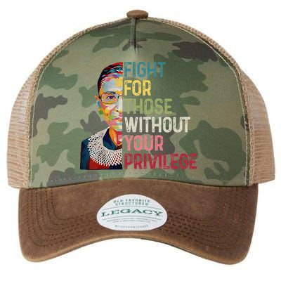 Fight For Those Without Your Privilege Women Rights Feminist Legacy Tie Dye Trucker Hat