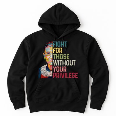 Fight For Those Without Your Privilege Women Rights Feminist Hoodie