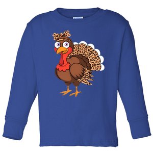 Funny First Thanksgiving Day Graphic Happy Turkey Day Funny Gift Toddler Long Sleeve Shirt