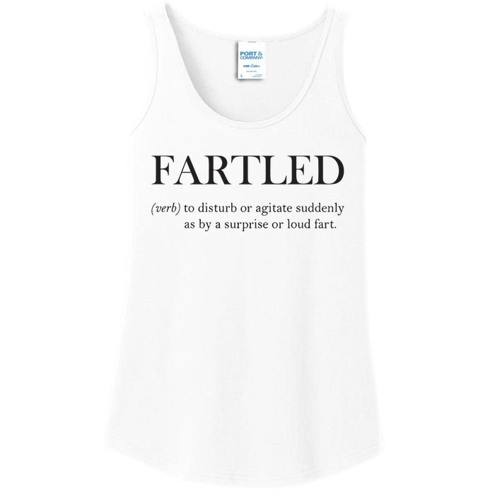 Fartled Funny Toilet Humor Ladies Essential Tank