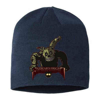 FazbearS Fright The Horror Attraction Sustainable Beanie