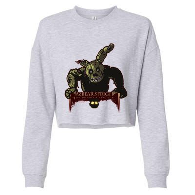 FazbearS Fright The Horror Attraction Cropped Pullover Crew