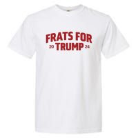 Frats For Trump 2024 Garment-Dyed Heavyweight T-Shirt