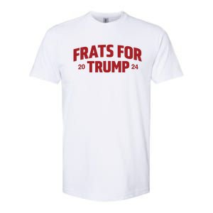 Frats For Trump 2024 Softstyle CVC T-Shirt