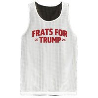 Frats For Trump 2024 Mesh Reversible Basketball Jersey Tank