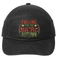 Falling For The Beautiful Autumn 7-Panel Snapback Hat