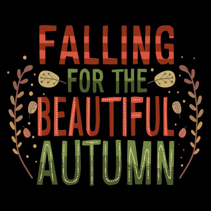 Falling For The Beautiful Autumn 7-Panel Snapback Hat