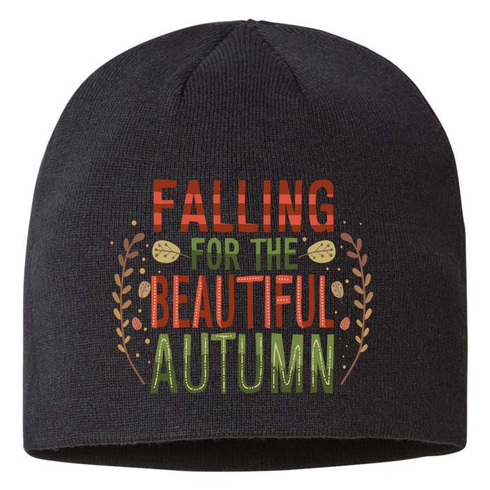 Falling For The Beautiful Autumn Sustainable Beanie