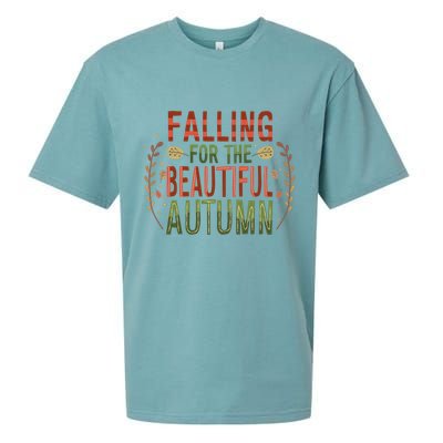 Falling For The Beautiful Autumn Sueded Cloud Jersey T-Shirt