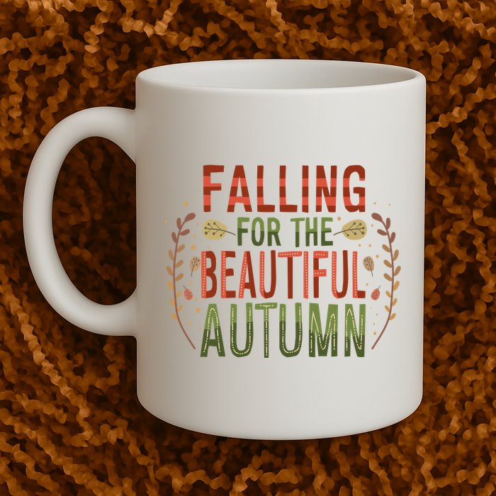 Falling For The Beautiful Autumn Mug