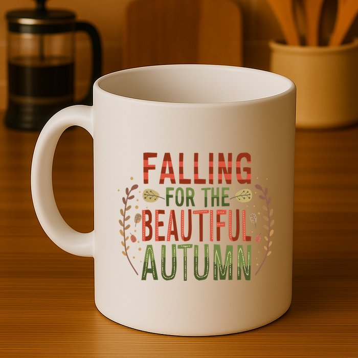 Falling For The Beautiful Autumn Mug