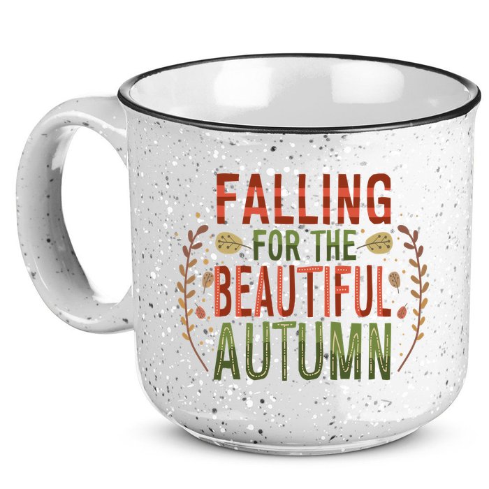 Falling For The Beautiful Autumn 15oz Campfire Ceramic Mug