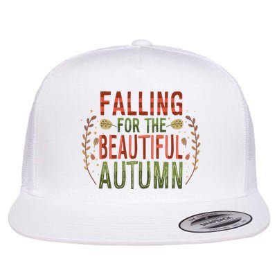 Falling For The Beautiful Autumn Flatbill Hat