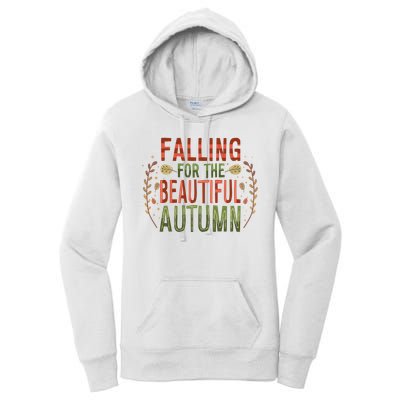 Falling For The Beautiful Autumn Women's Pullover Hoodie