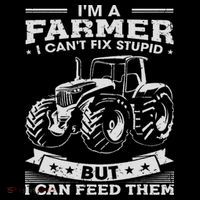 Funny Farming Tractor I'm A Farmer I Feed People T-Shirt