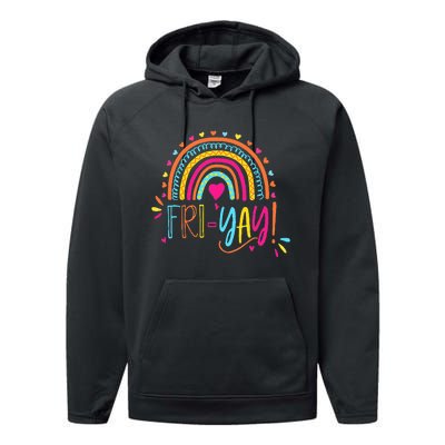 Friyay ! Funny Teacher Performance Fleece Hoodie