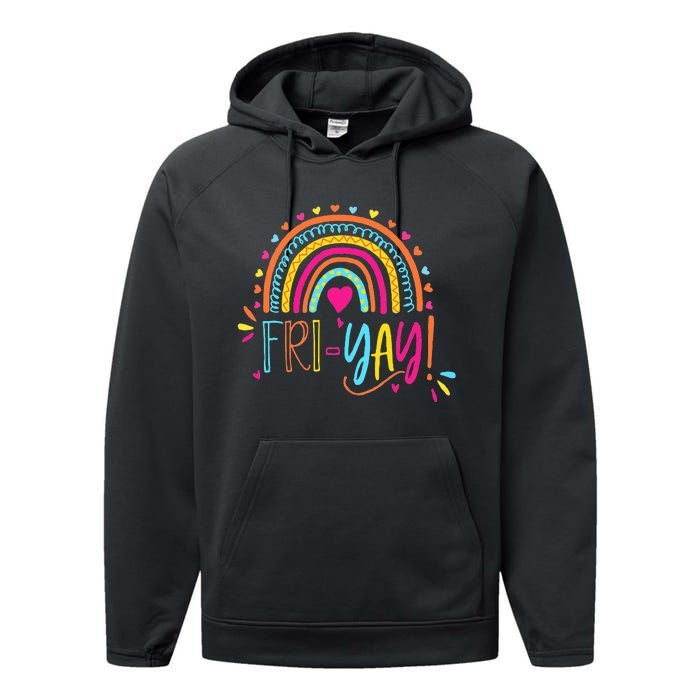 Friyay ! Funny Teacher Performance Fleece Hoodie