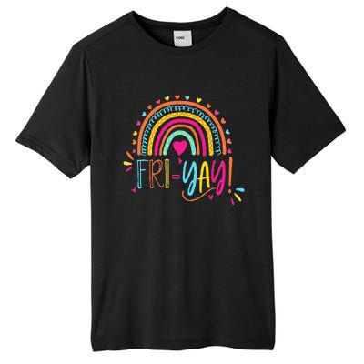 Friyay ! Funny Teacher Tall Fusion ChromaSoft Performance T-Shirt