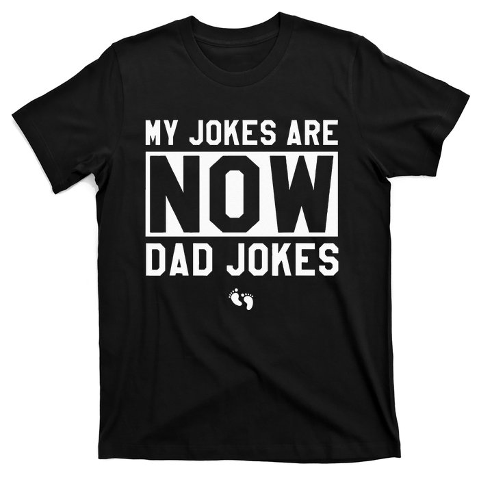 Funny First Time Dad Gifts For Men New Father Dad Jokes T-Shirt