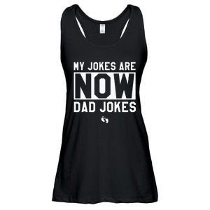 Funny First Time Dad Gifts For Men New Father Dad Jokes Ladies Essential Flowy Tank