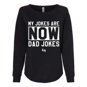 Funny First Time Dad Gifts For Men New Father Dad Jokes Womens California Wash Sweatshirt