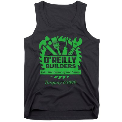 Funny Fawlty Towers, Basil Fawlty, O'Reilly Builders Parody Tank Top