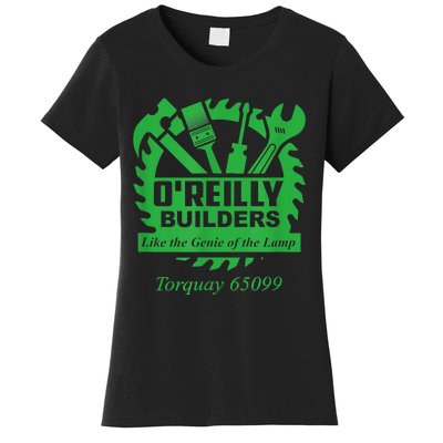 Funny Fawlty Towers, Basil Fawlty, O'Reilly Builders Parody Women's T-Shirt