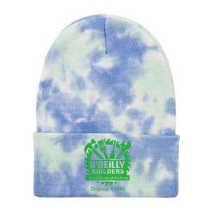 Funny Fawlty Towers, Basil Fawlty, O'Reilly Builders Parody Tie Dye 12in Knit Beanie