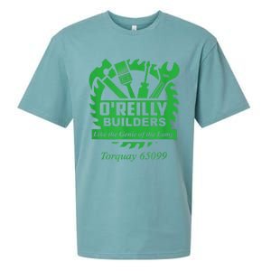 Funny Fawlty Towers, Basil Fawlty, O'Reilly Builders Parody Sueded Cloud Jersey T-Shirt