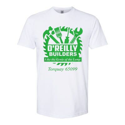 Funny Fawlty Towers, Basil Fawlty, O'Reilly Builders Parody Softstyle® CVC T-Shirt