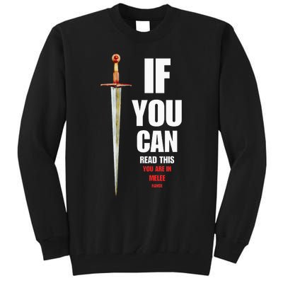 Funny Fantasy Tabletop RPG Gamer & Womens Graphic Tall Sweatshirt