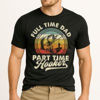 Fishing Full Time Dad Part Time Hooker Father's Day Performance Shirt