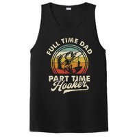 Fishing Full Time Dad Part Time Hooker Father's Day PosiCharge Competitor Tank