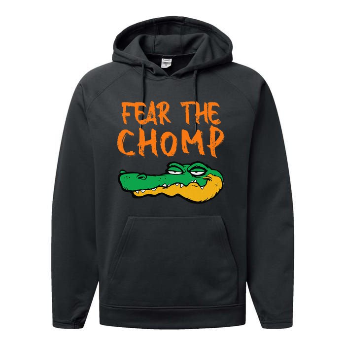 Florida Fear The Chomp Gator Pride Performance Fleece Hoodie