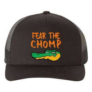 Florida Fear The Chomp Gator Pride Yupoong Adult 5-Panel Trucker Hat