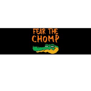 Florida Fear The Chomp Gator Pride Bumper Sticker