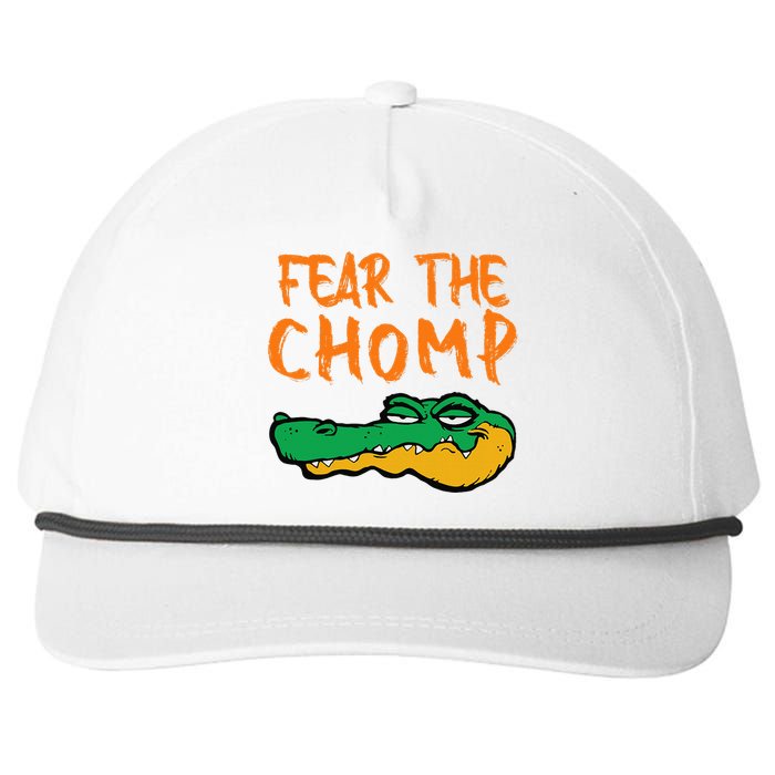 Florida Fear The Chomp Gator Pride Snapback Five-Panel Rope Hat