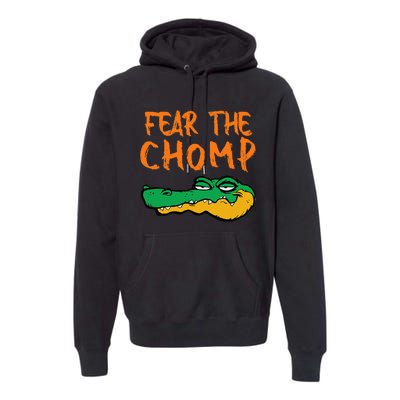 Florida Fear The Chomp Gator Pride Premium Hoodie