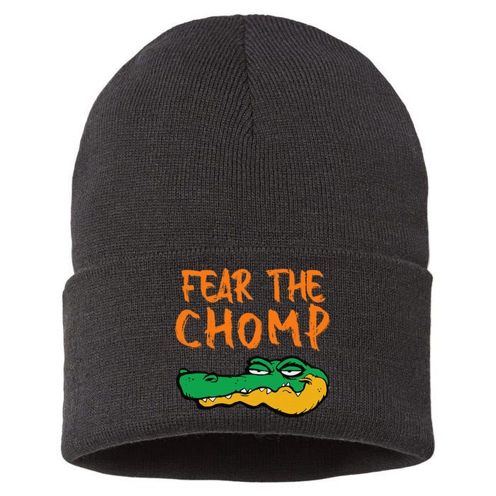 Florida Fear The Chomp Gator Pride Sustainable Knit Beanie