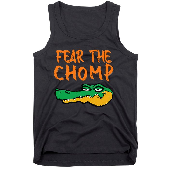 Florida Fear The Chomp Gator Pride Tank Top